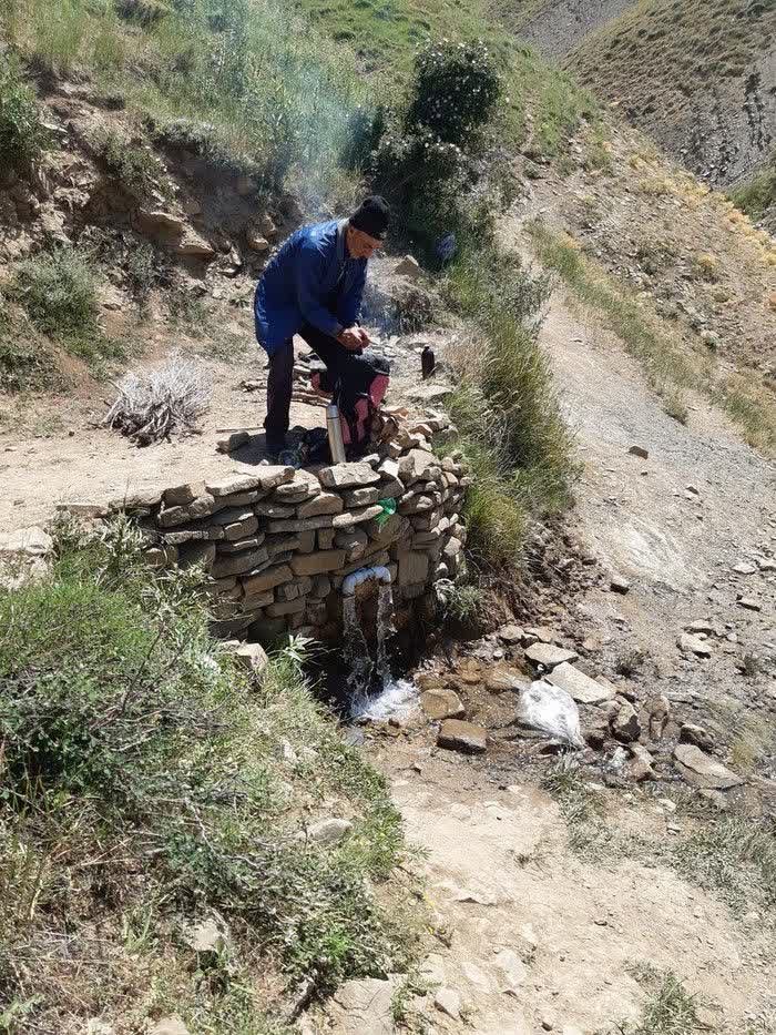 هیق؛ روستای چشمه ها/ این روستا پر از آب است