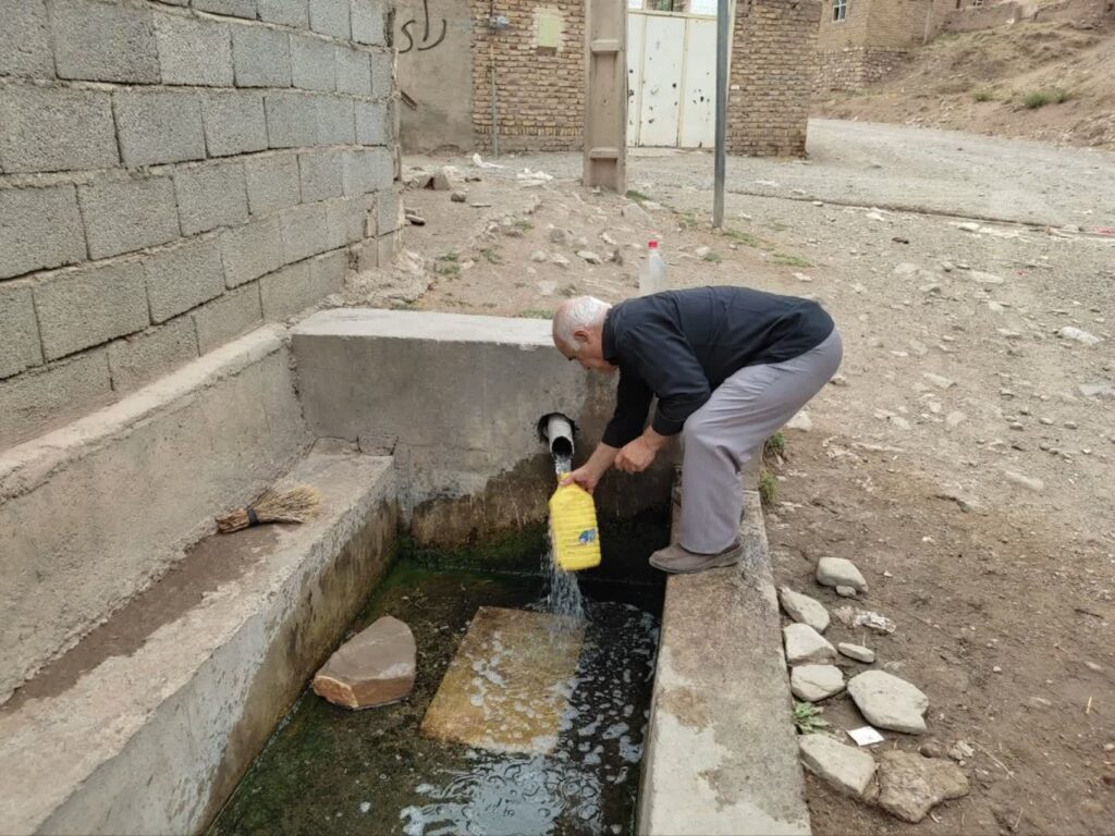 هیق؛ روستای چشمه ها/ این روستا پر از آب است