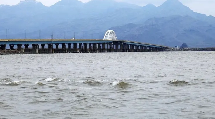 تراز آبی دریاچه ارومیه ۱۵ سانتی متر افزایش یافت