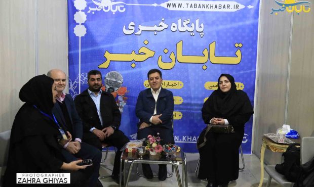مهمانان روز دوم غرفه تابان در نمایشگاه کتاب و مطبوعات تبریز