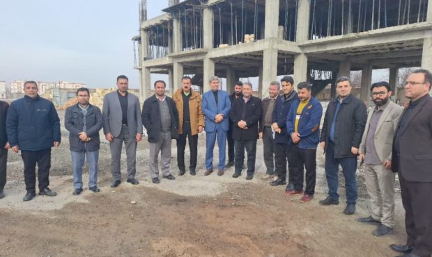 بازدید مدیرکل نوسازی مدارس آذربایجان شرقی از پروژه های هریس