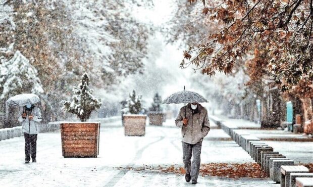 برف و باران در راه آذربایجان‌شرقی