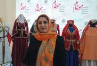 زنی که تاریخ را با نخ و سوزن می‌بافد!