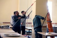 جهاد با رنگ زندگی؛ مدارس چاراویماق در مسیر شادابی