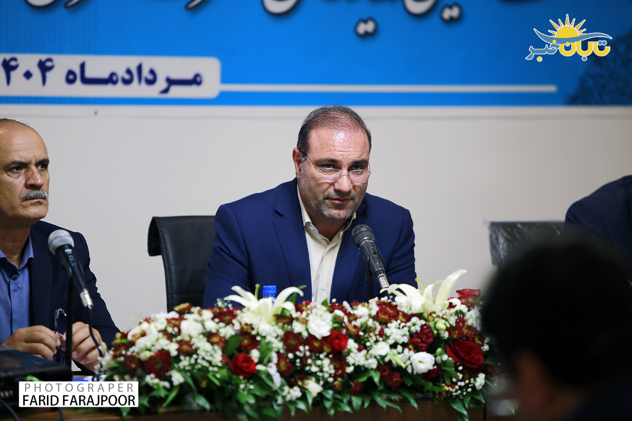 گزارش تصویری نشست خبری مدیرعامل شرکت عمران شهر جدید سهند با اصحاب رسانه