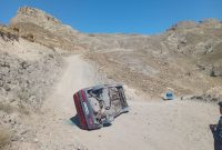 وقوع دو سانحه رانندگی در راه روستای پشتو در کمتر از یک ماه!