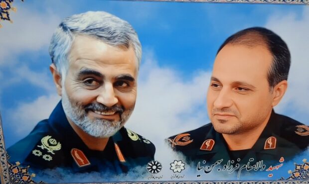 همسرم با ایمان به مکتب سردار سلیمانی، راه شهادت را برگزید