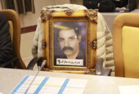 صندلی خالی که با عشق پر شد؛ حضور متفاوت «پدری شهید» در یک نشست خبری